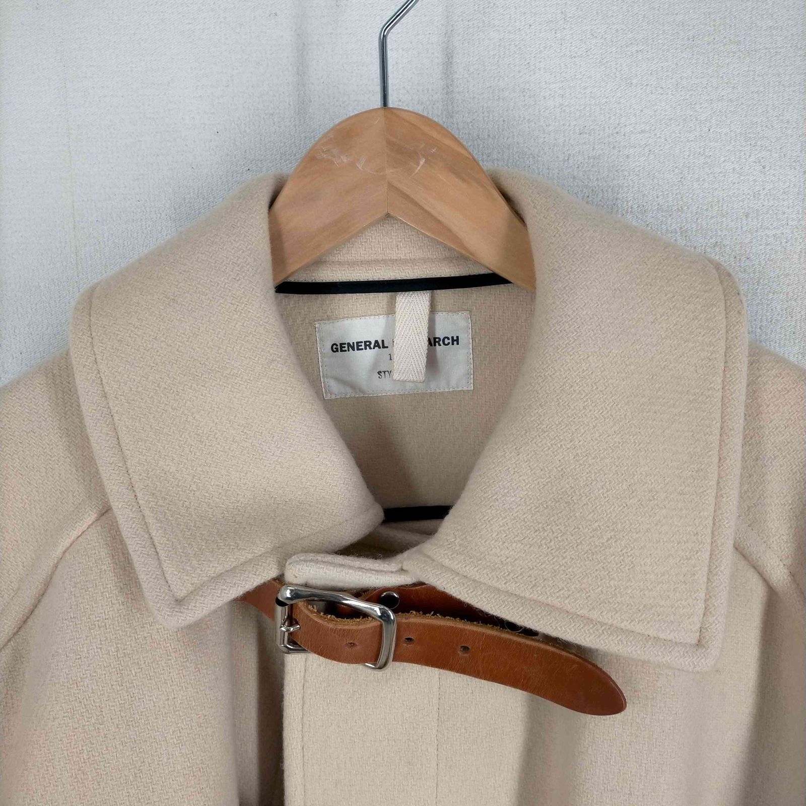 GENERAL RESERCH　ベルトダッフルコート ジェネラルリサーチ GENERAL RESEARCH ベルトダッフルハーフ