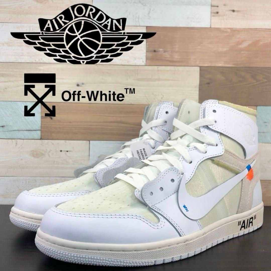 NIKE ナイキ エアジョーダン1 オフホワイト UNC 28.5 US10.5 Off White X Jordan 1 Retro High OG 'UNC' - Air Jordan