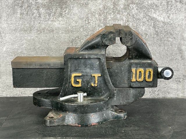 回転台付きリードバイス G-J LV-100 最大145mm 万力 クランプ 514529