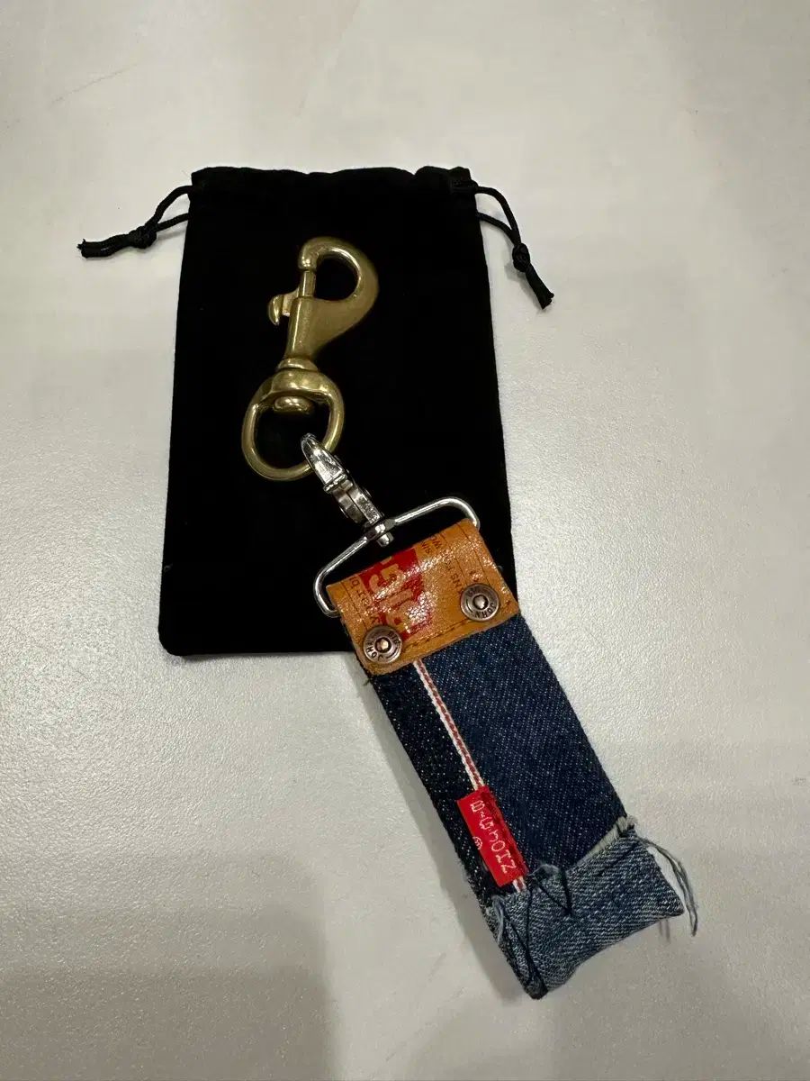 タイム ワン ローディング 真鍮 キーリング ビッグゾーン デニムキーリング 含む