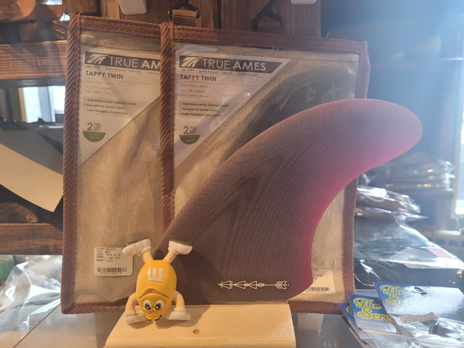 TRUE AMES TAPPY TWIN 2FIN フィン ツインフィン サーフ用具