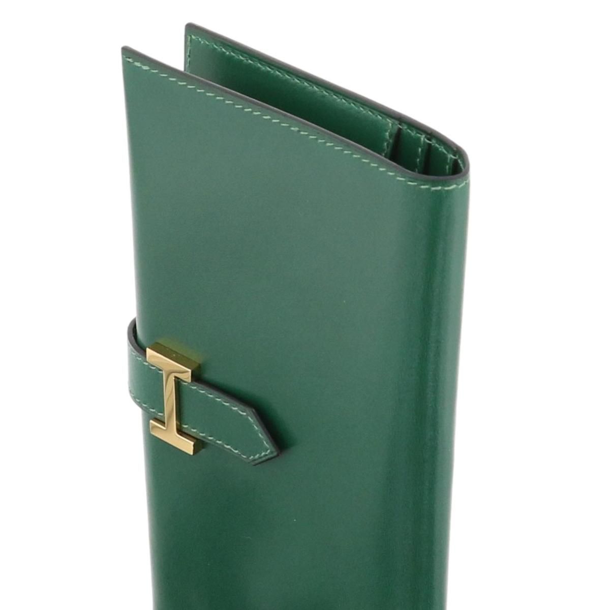 VINTAGE エルメス ベアン 長財布 グリーン系/S金具 BUYMA VINTAGE VINTAGE エルメス ベアン ロングウォレット