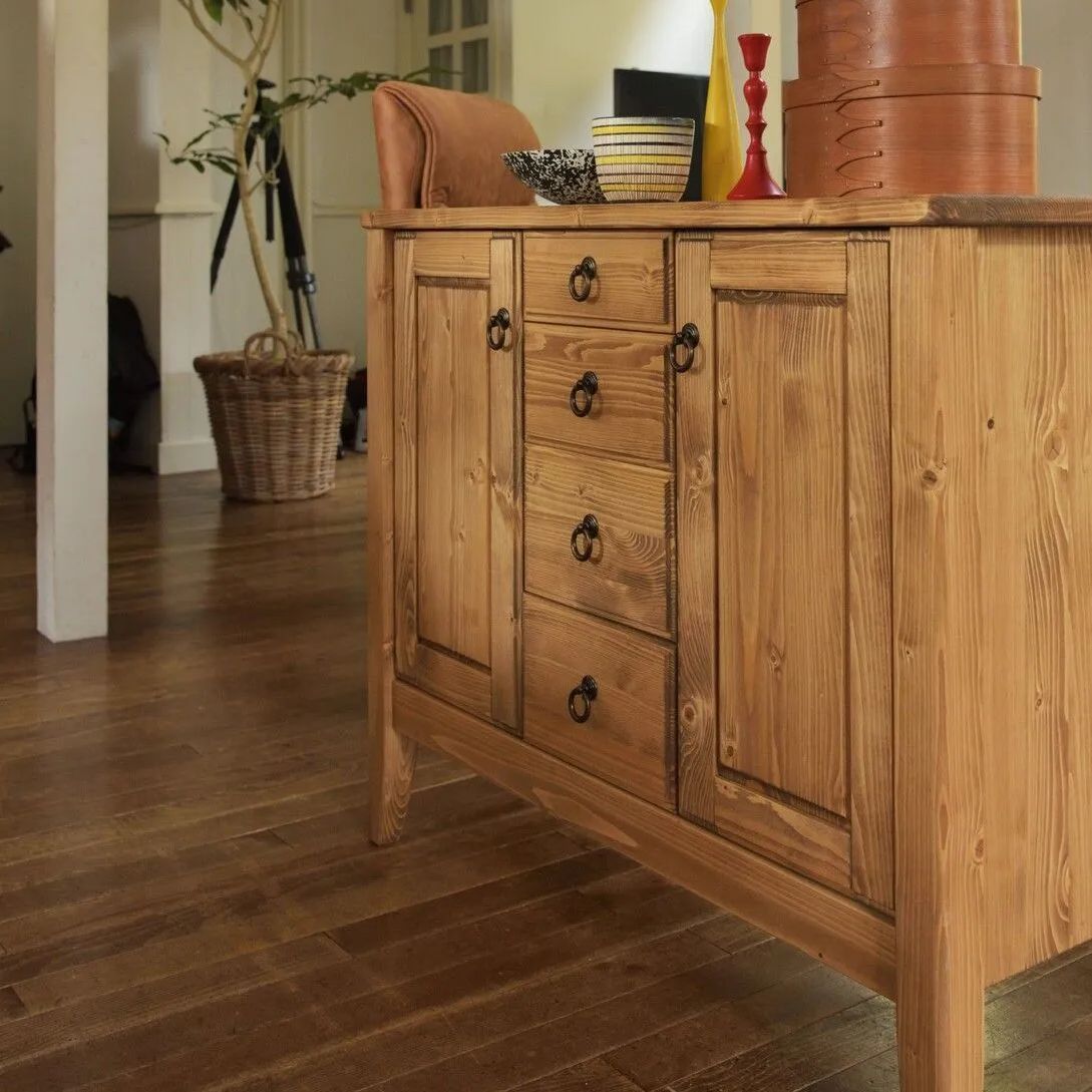 天然木 キッチンボード