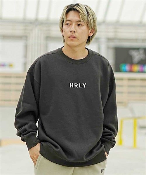 Hurley/ハーレー M OVRSZ EMB HRLY SWEAT CREW メンズ トレーナー