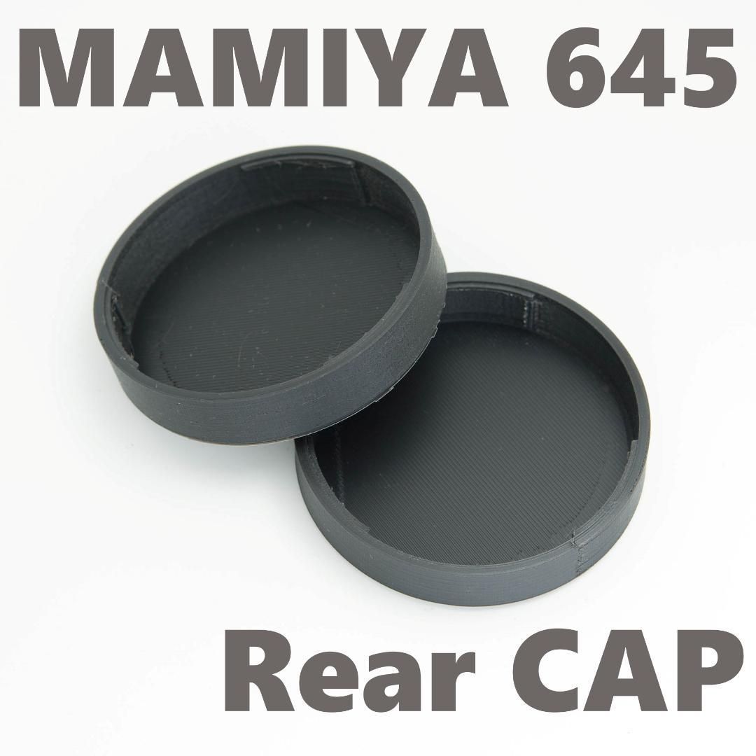 マミヤ645 代用レンズリアキャップ 2個 m645 - メルカリ