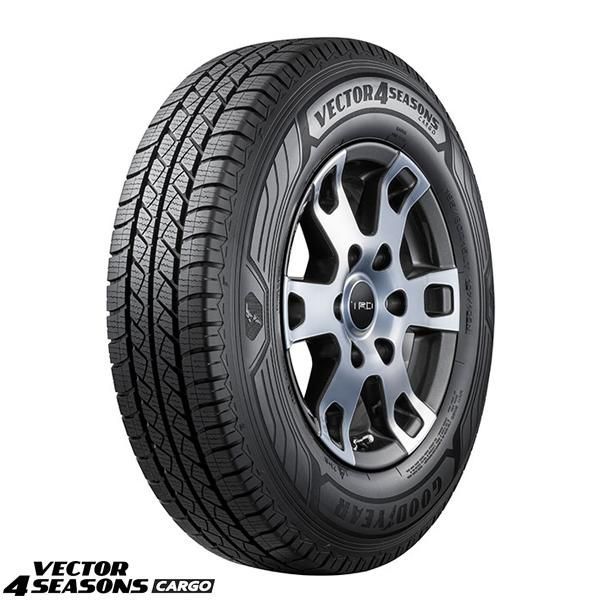 195|80R15 オールシーズン 15インチ グッドイヤー ベクター4シーズン カーゴ 4本セット 1台分 タイヤのみ