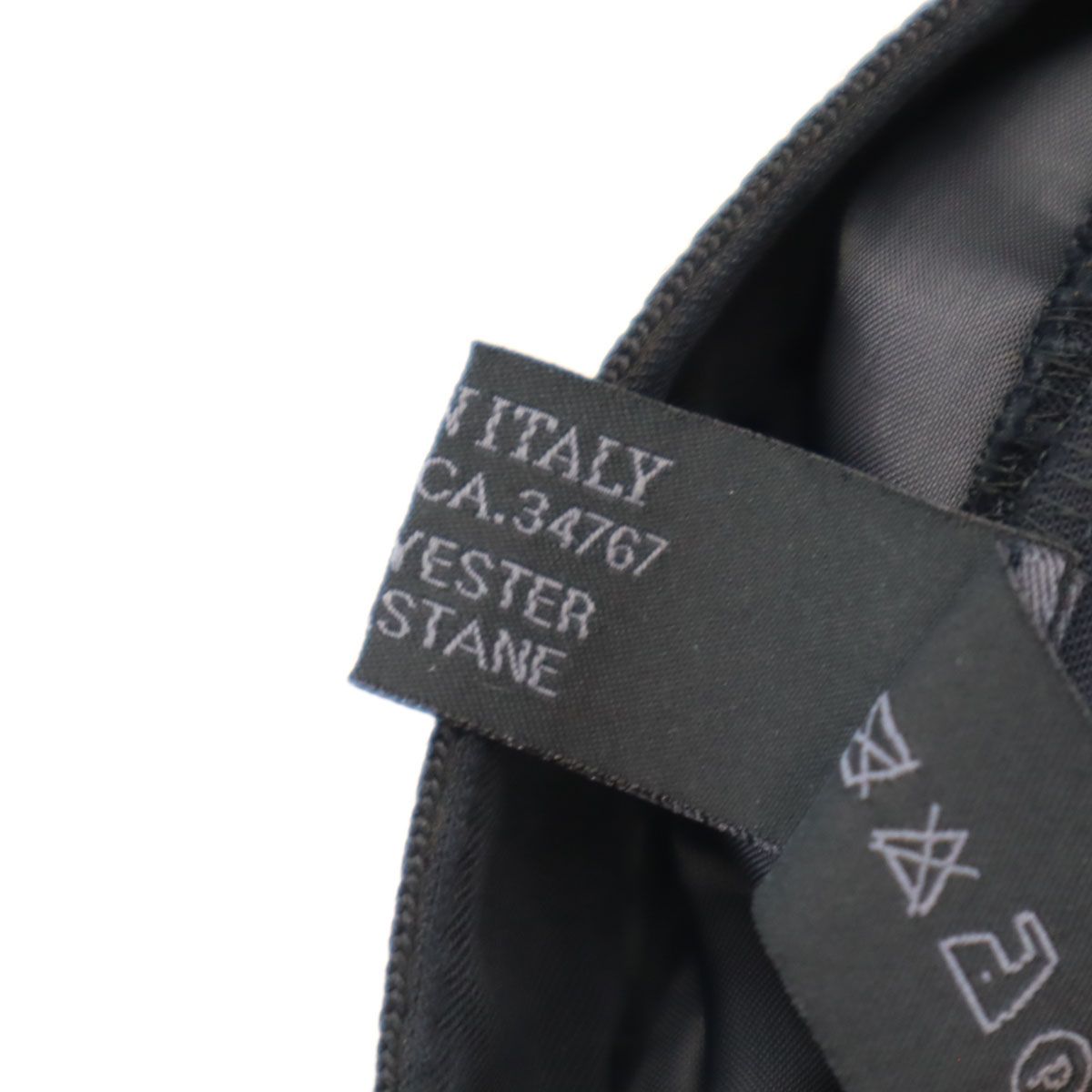 PRADA プラダ イタリア製 ミディ丈 タイトスカート 38 ブラック系