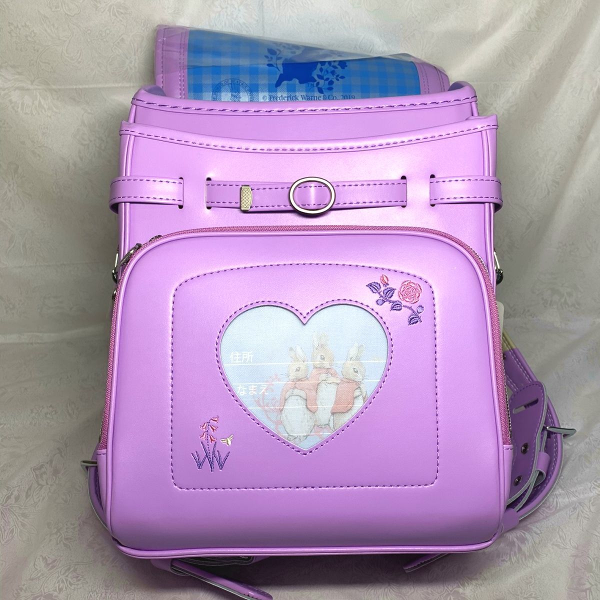 新品 未使用 ランドセル パープル A4フラットファイル対応 - 子供用バッグ