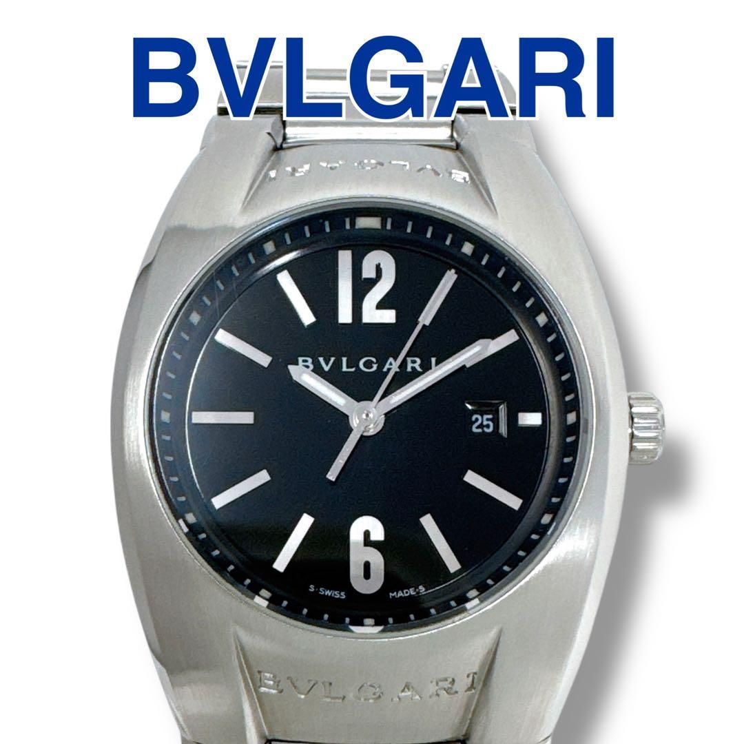 ブルガリ エルゴン EG30S ブラック 黒 レディース 腕時計 ブランド