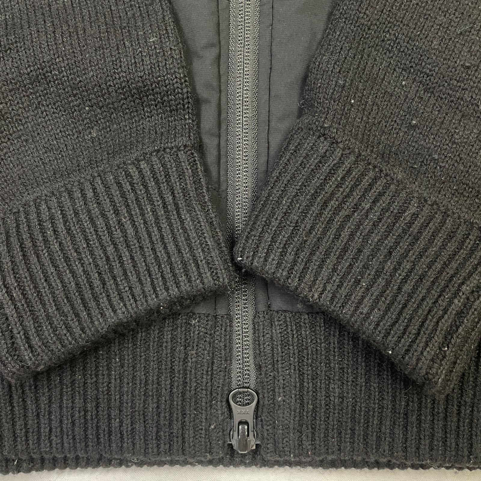 ブラック ダブルジップ