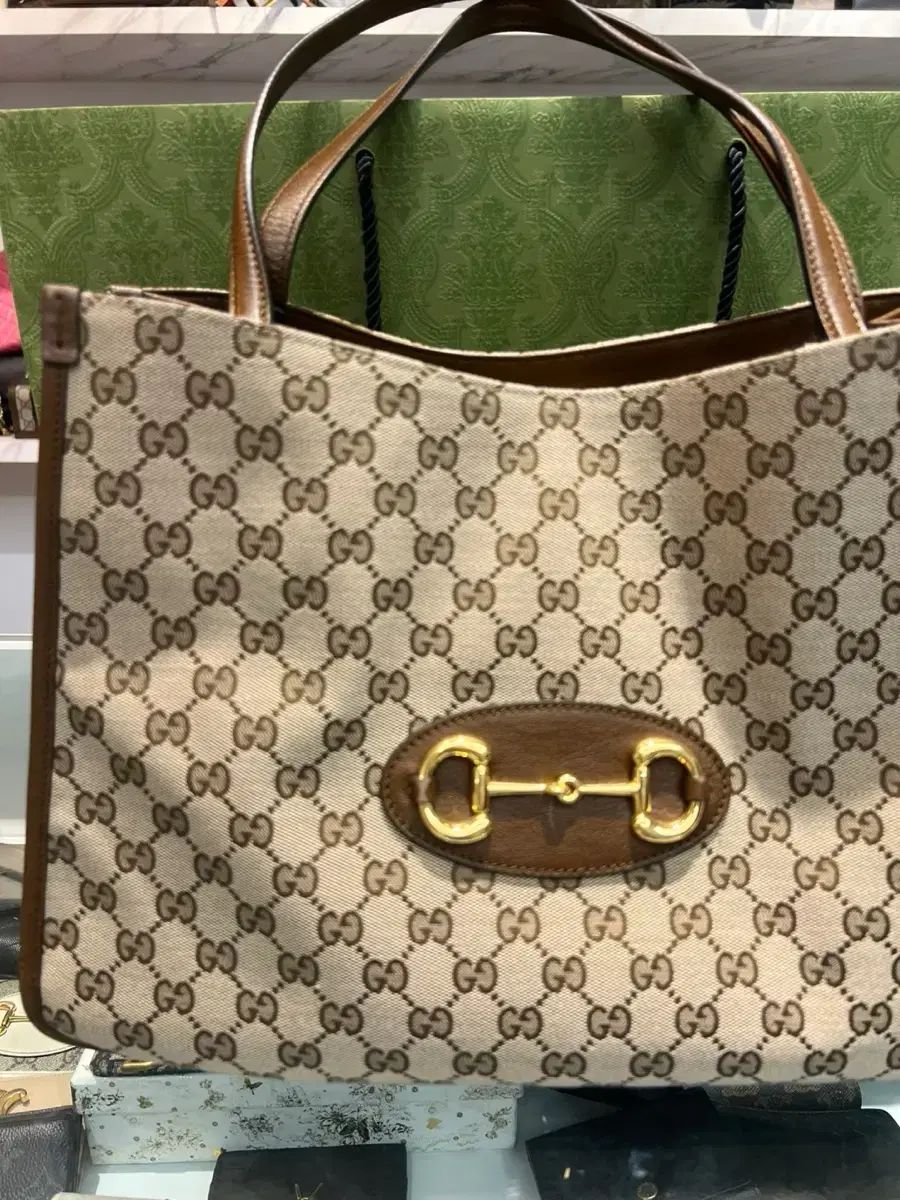 623694 GUCCI(グッチ) ホースビット 1955 キャンバス トート 623694 GUCCI(グッチ) ホースビット 1955 キャンバス トート