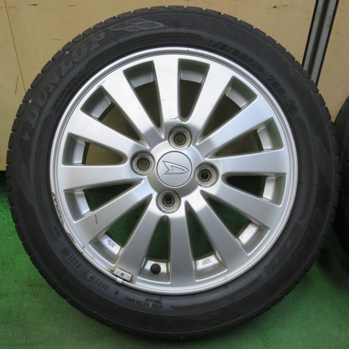 4本価格 ダイハツ タント ムーヴ 等 純正 155 65R14 ブリヂストン ネクストリー エコピア ダンロップ エナセーブ EC204 14インチ PCD100 4H 5091104イノ