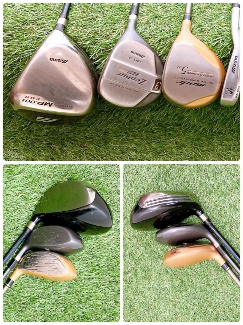 H11.ミズノ　初心者オススメ　ゴルフクラブ　メンズセット　右利き　15本 H11.ミズノ 初心者オススメ ゴルフクラブ メンズセット 右利き