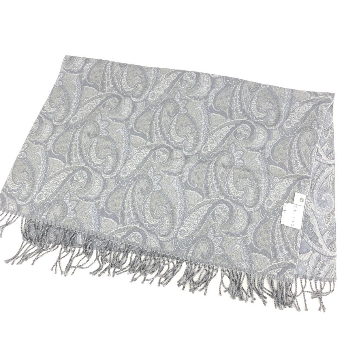 CELINE ロゴパターン ブランケット ひざ掛け CELINE ロゴパターン