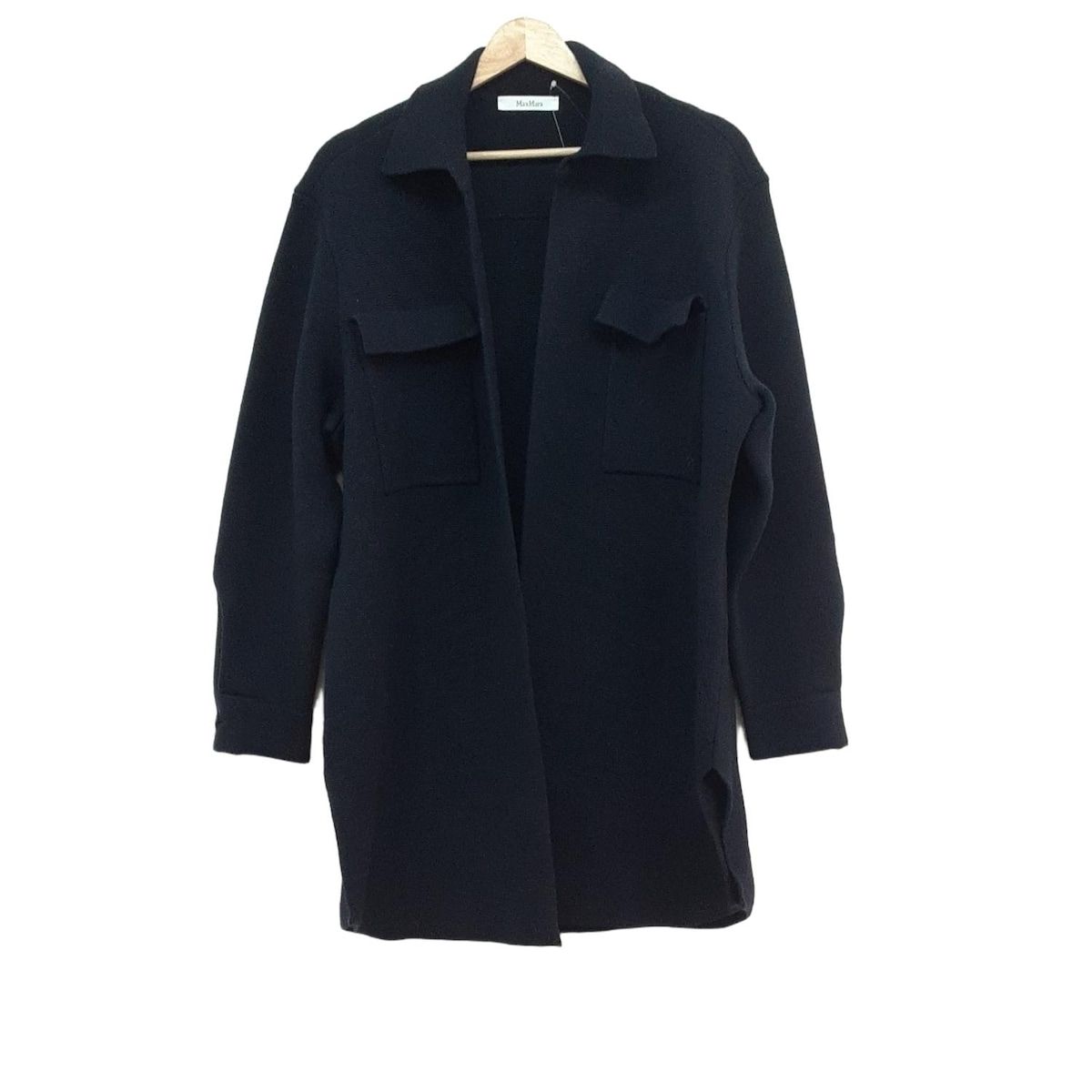 Max Mara マックスマーラ コート サイズJP M レディース - ダークネイビー 長袖|ニット|春|秋|2025