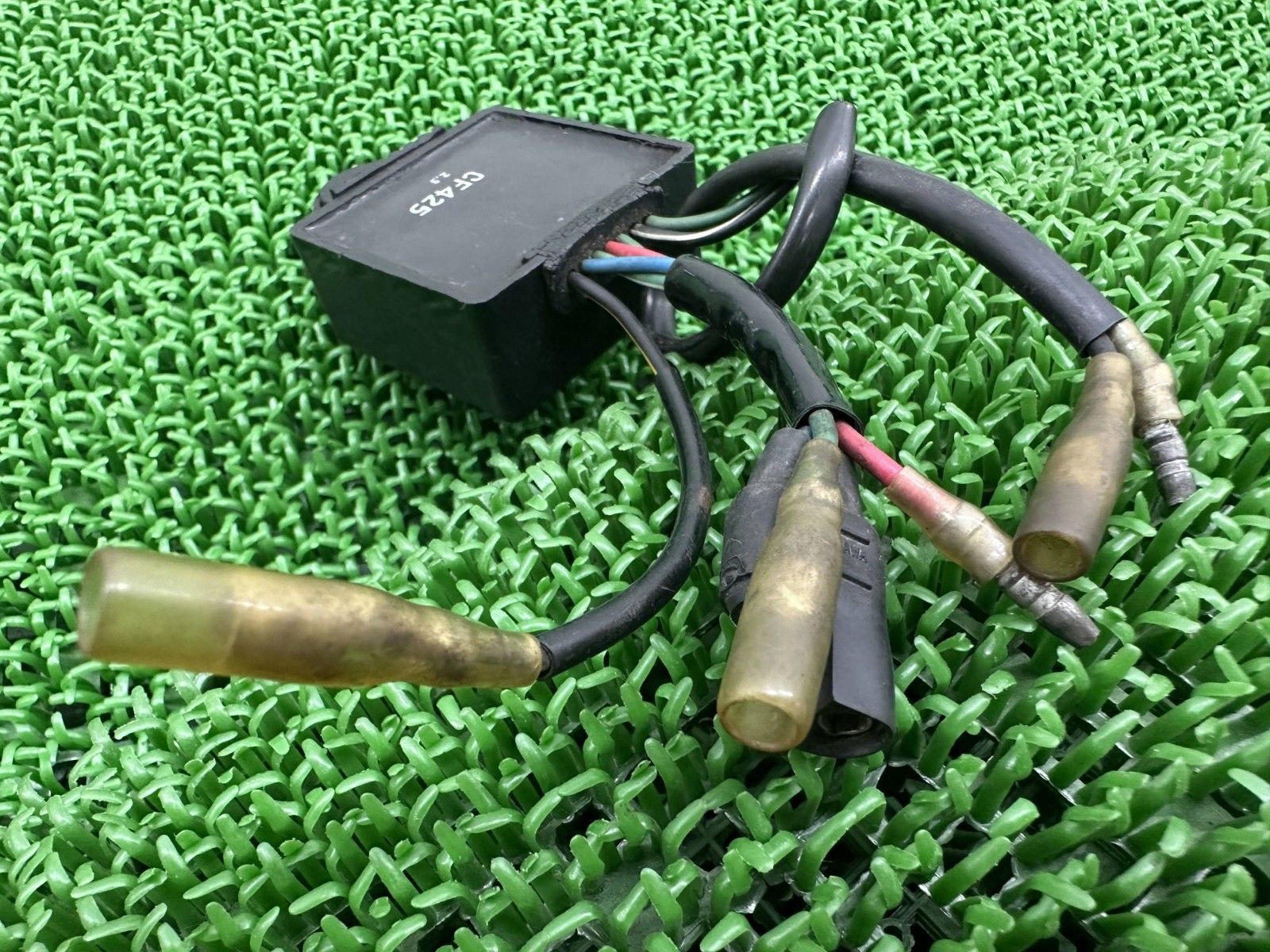 CR80R イグナイター ホンダ 純正 バイク 部品 HE04 CDI スパークユニット 機能的問題なし 品薄 車検 Genuine vE