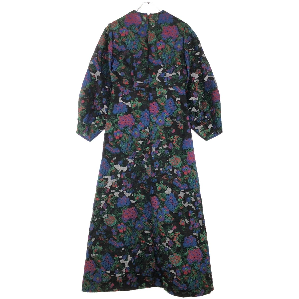 INSCRIRE アンスクリア 19AW フラワージャガードシアーワンピース  