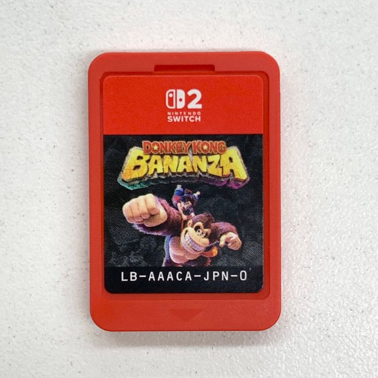 ドンキーコング　BANANZA バナンザ　中古　Switch2 ソフト ドンキーコング バナンザ スイッチ2 Switch2 - メルカリ