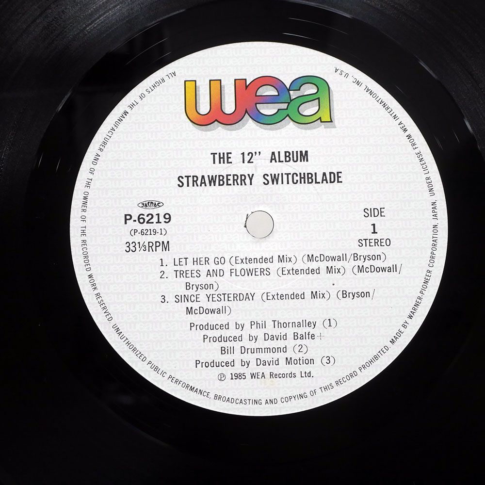 12” Strawberry Switchblade 12” Album P6219 WEA /00260 Strawberry Switchblade - Strawberry Switchblade (Download