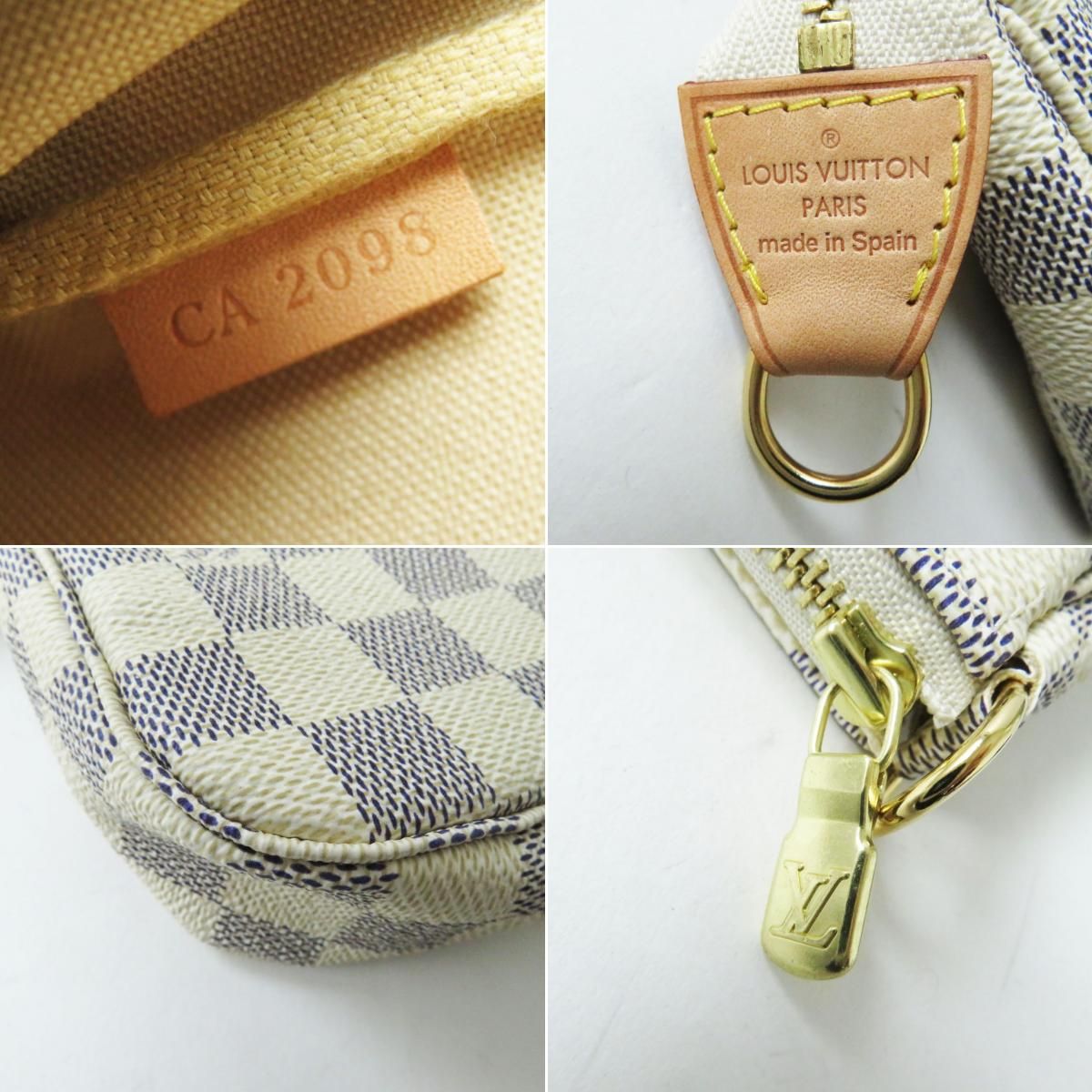 未使用品◎スペイン製 LOUIS VUITTON ルイヴィトン N41207 ポシェット