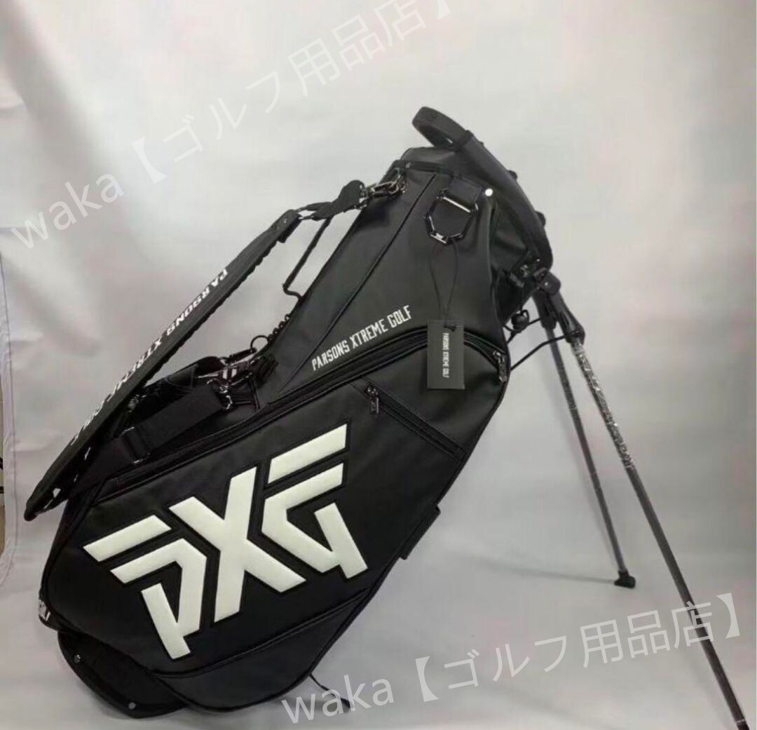 未使用☆PXG キャディバッグ ゴルフバッグ 新品 キャディーバック 黒 - メルカリ