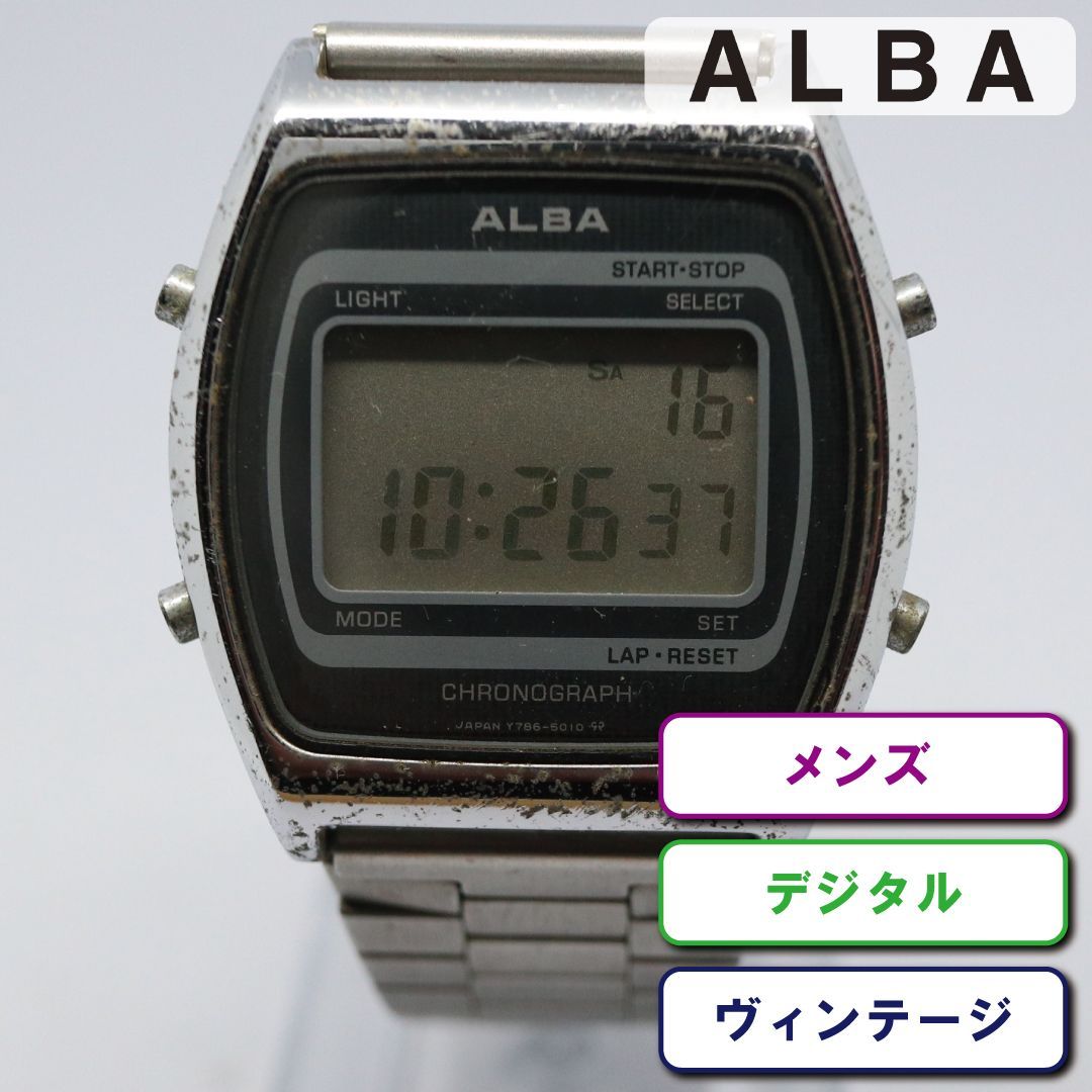 腕時計 ALBA アルバ ユニセックス 稼働品 - 時計