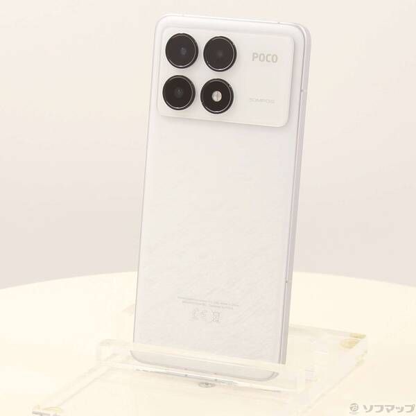 中古品〕 POCO F6 Pro 256GB ホワイト POCOF6P256 SIMフリー