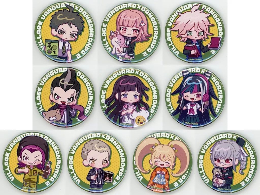 ダンガンロンパ 絶望缶バッジ ジェノ 2 ダンガンロンパ 絶望缶バッジ