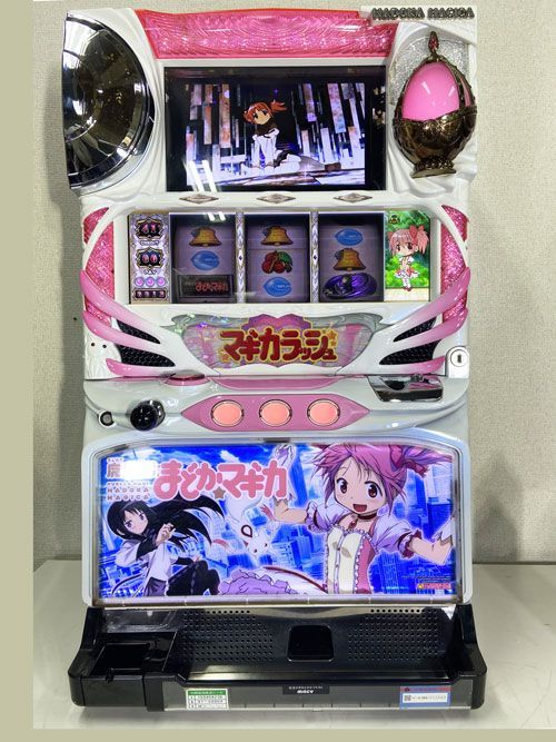 送料込】 パチスロ スロット実機 UNIVERSAL 魔法少女まどか☆マギカ