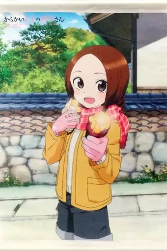 [からかい上手の高木さん]DVD特典タペストリー 中古】タペストリー 高木さん 描き下ろしA3タペストリー 「Blu