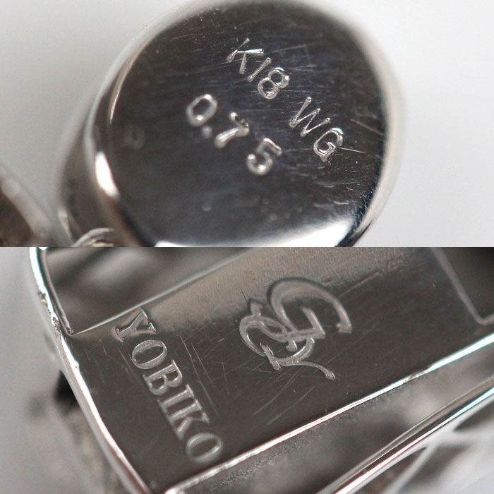 ゆきざき ヨビコ ダイヤ ペンダント ネックレス 0.75ct K18PG ゆきざき ペンダントトップ ダイヤ ダイヤモンド 0.75ct ヨビコ