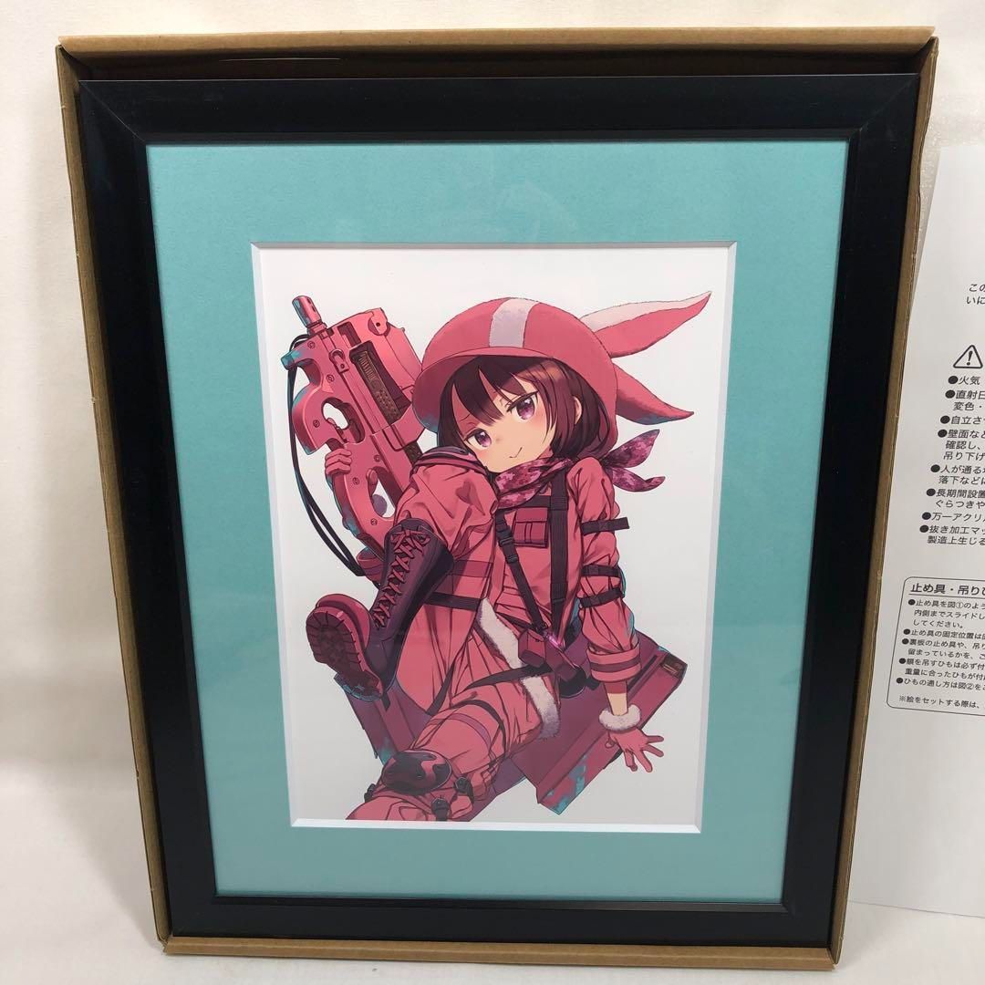 #8720【未使用】ガンゲイルオンライン A5キャラファイングラフ 未使用 ガンゲイルオンライン A5キャラファイングラフ 30A8720