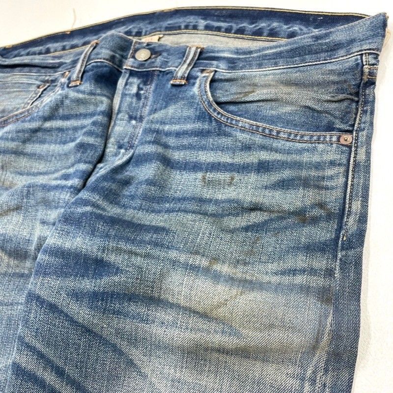 新品 USA製 RRL ラルフローレン デニムパンツ セルビッチ