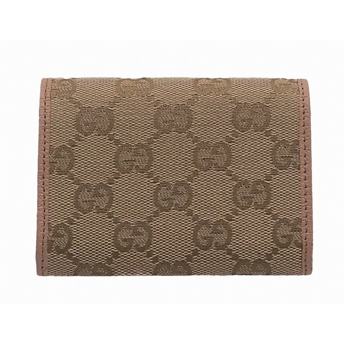 中古】GUCCI グッチ GGキャンバス レザー カードケース 名刺入れ