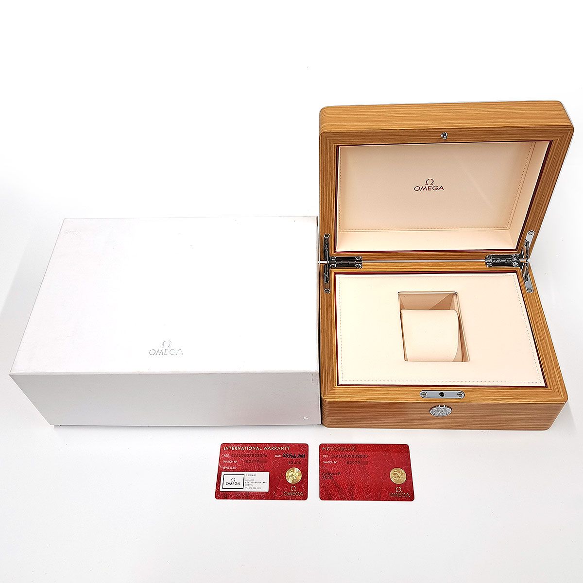 オメガ デビル プレステージ コーアクシャル デイト 424.10.40.20  