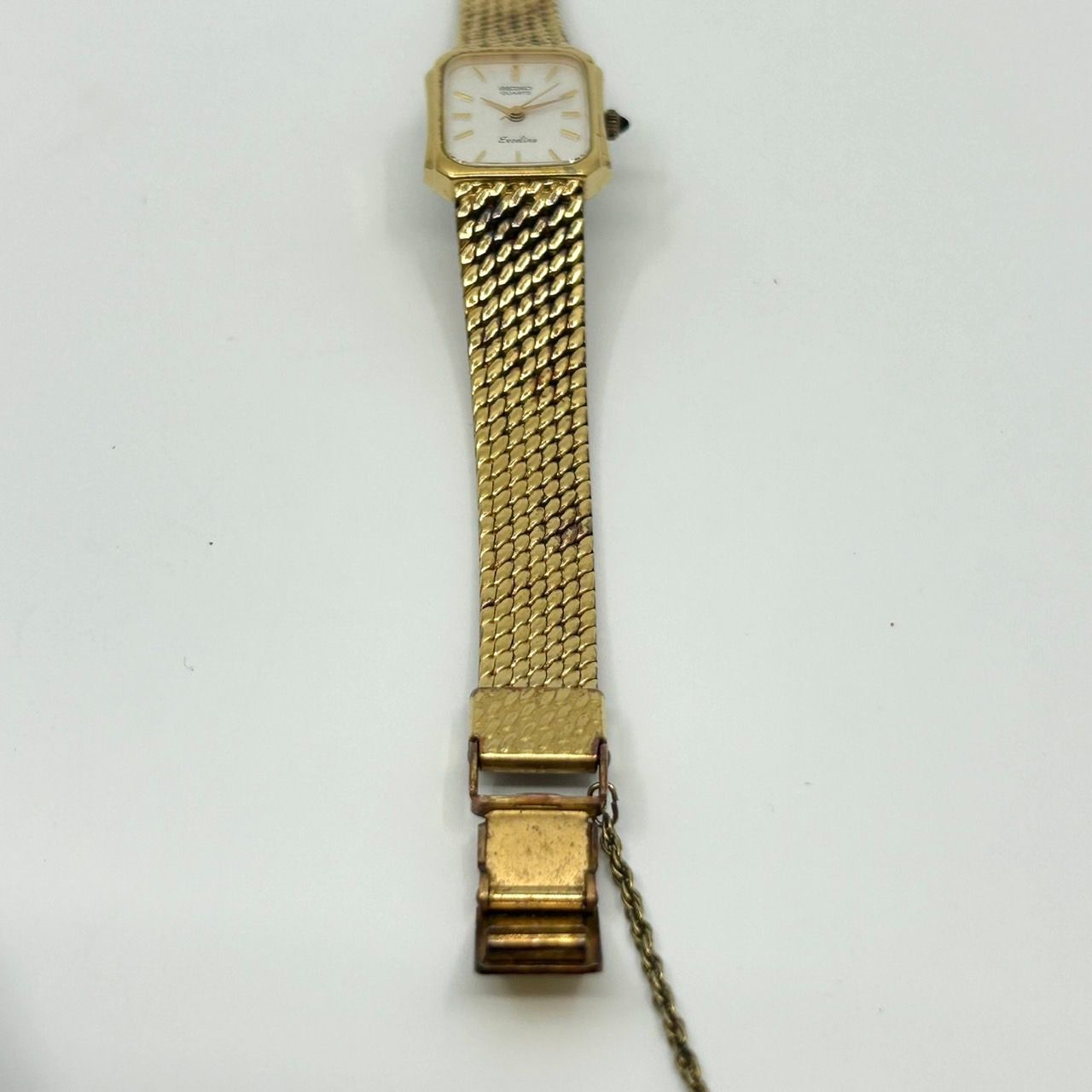 【電池新品、美品】SEIKO　セイコー　エクセリーヌ　1221-0190 Yahoo!オークション - 美品送料無料【電池交換済】 セイコー