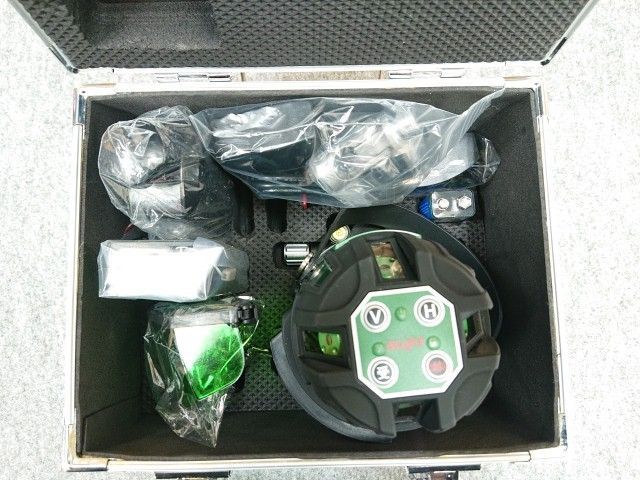 ブーツ ♥品 マイト工業 グリーンレーザー墨出し器 マイティライン MGL-411GP-R 受光器 MK-402G エレベーター三脚 MEL-175付