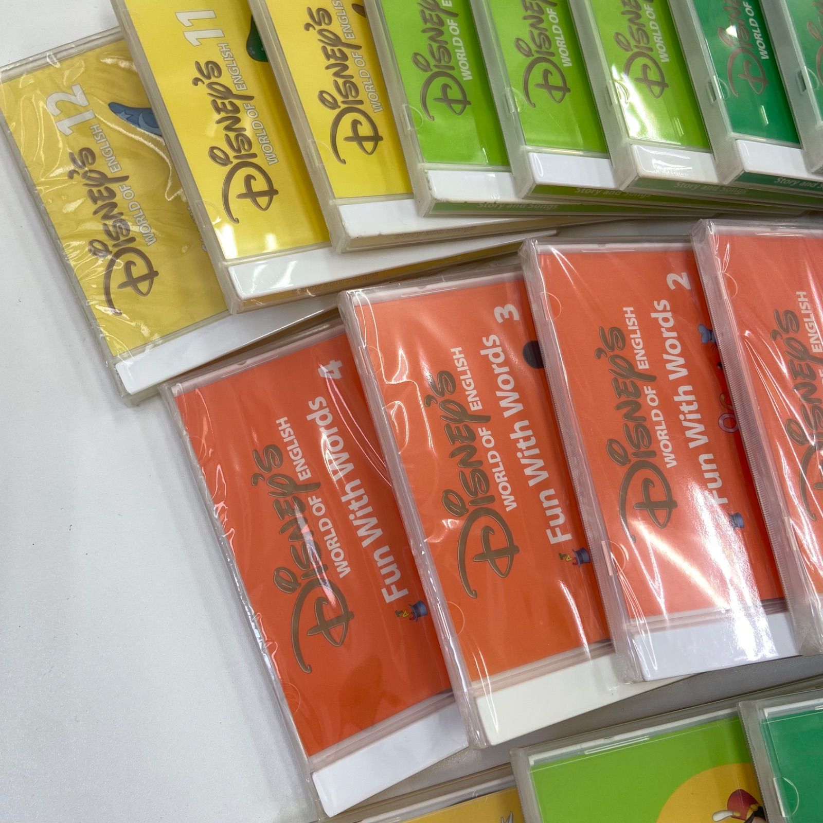 DWE WORLD OF ENGLISH CDセット 美品 未開封あり】ディズニーワールドオブイングリッシュ Disney