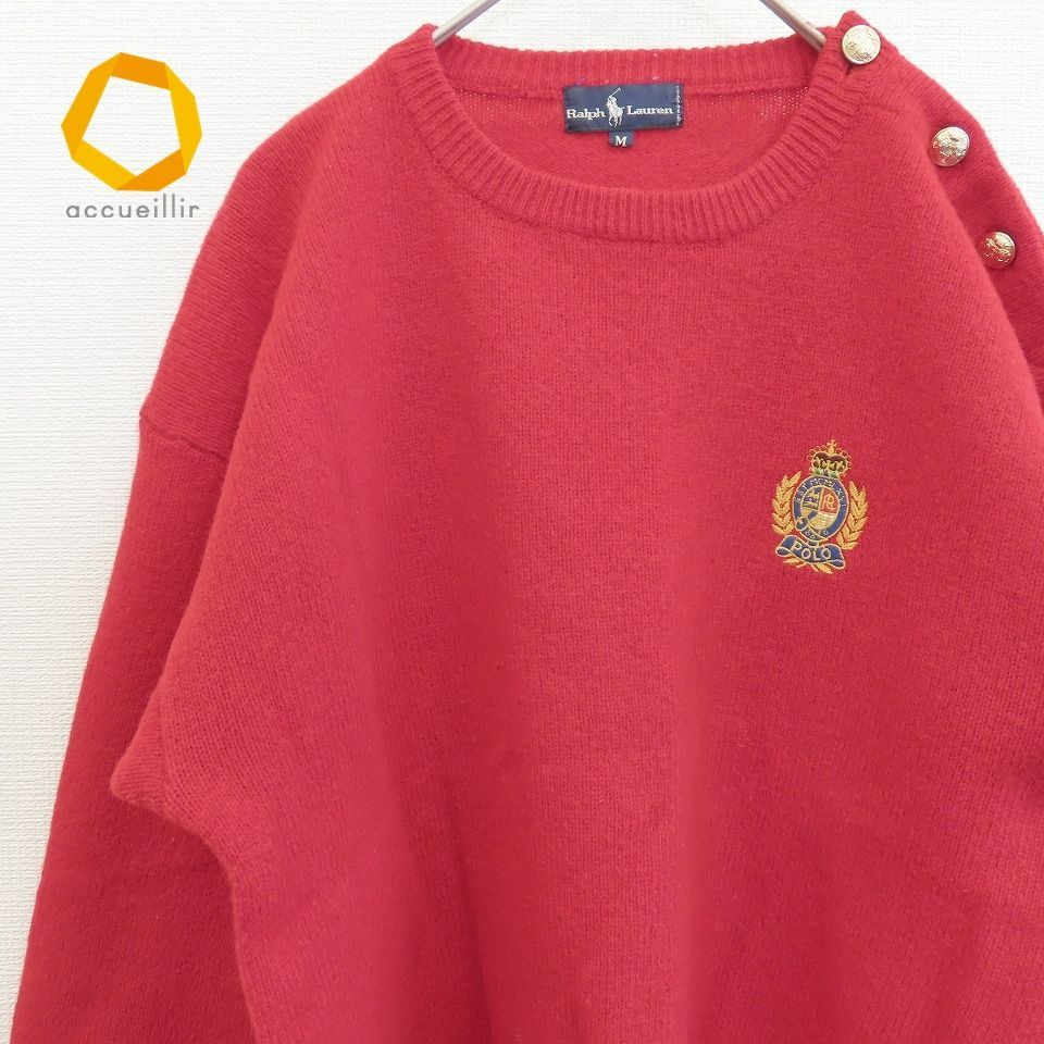 ラルフローレン RalphLauren ヴィンテージ ニット セーター ロゴ