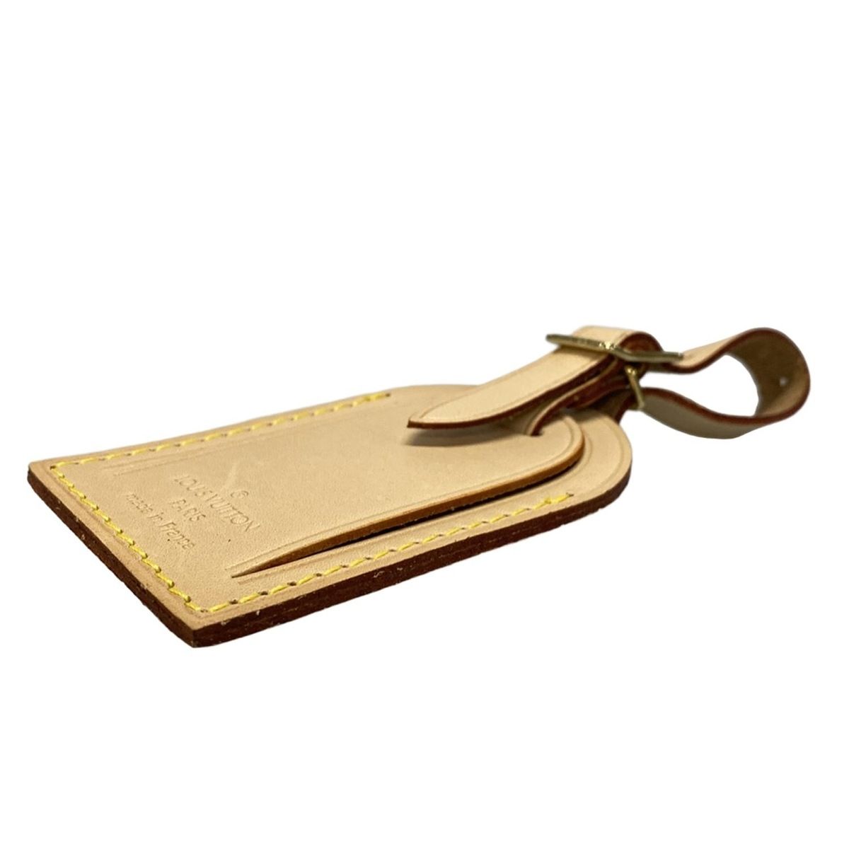 ルイヴィトン ネームタグ LOUIS VUITTON ヌメ革