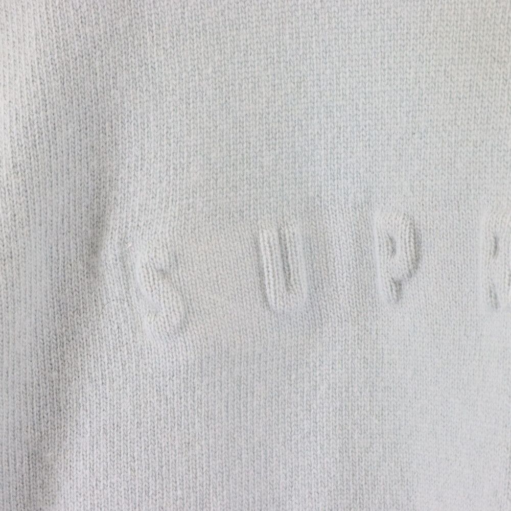 SUPREME (シュプリーム) 22AW Embossed Sweater エンボスロゴニット