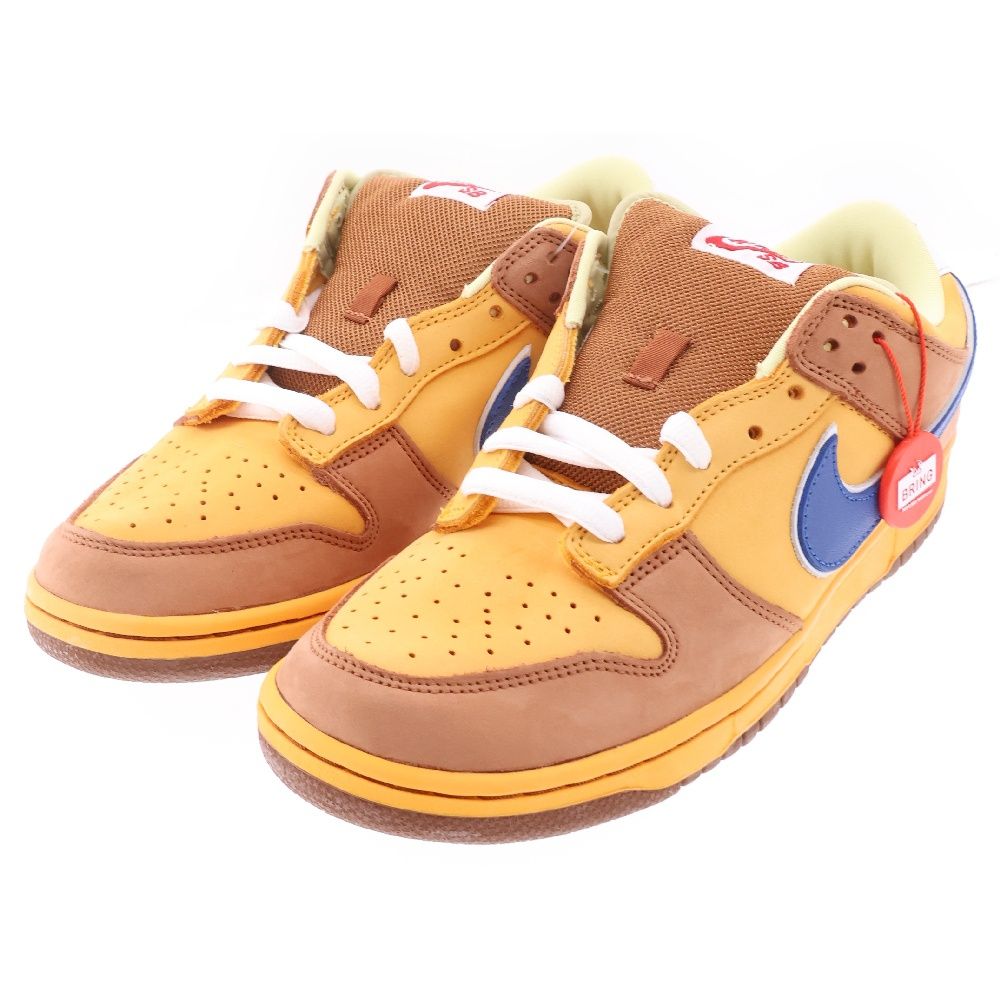 NIKE SB (ナイキエスビー) 【観賞用2008年製】 DUNK LOW SB NEWCASTLE BROWN ALE ニューキャッスル ブラウン・ エール ローカットスニーカー ブラウン US9.5/27.5cm 313170-741 - メルカリ