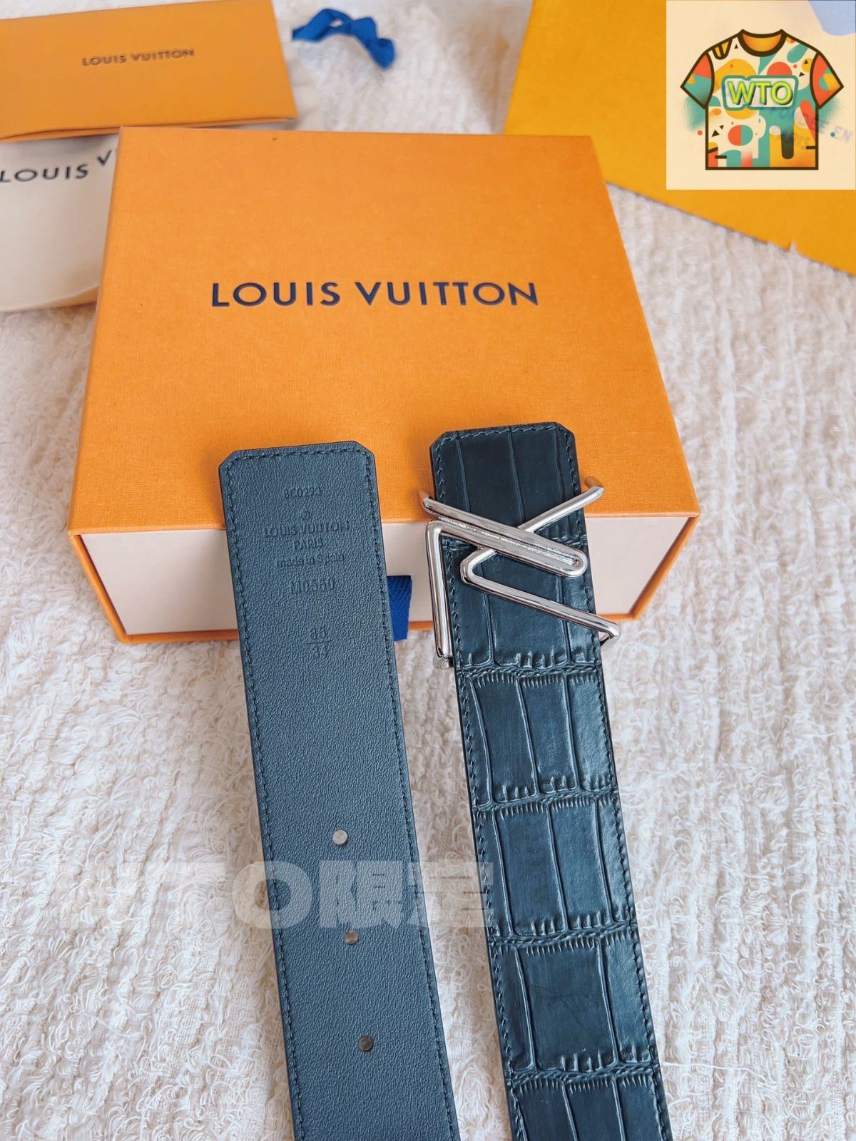【正規品】ルイヴィトン ベルト ベルト・LV サークル 20MM リバーシブル モノグラム｜ルイ