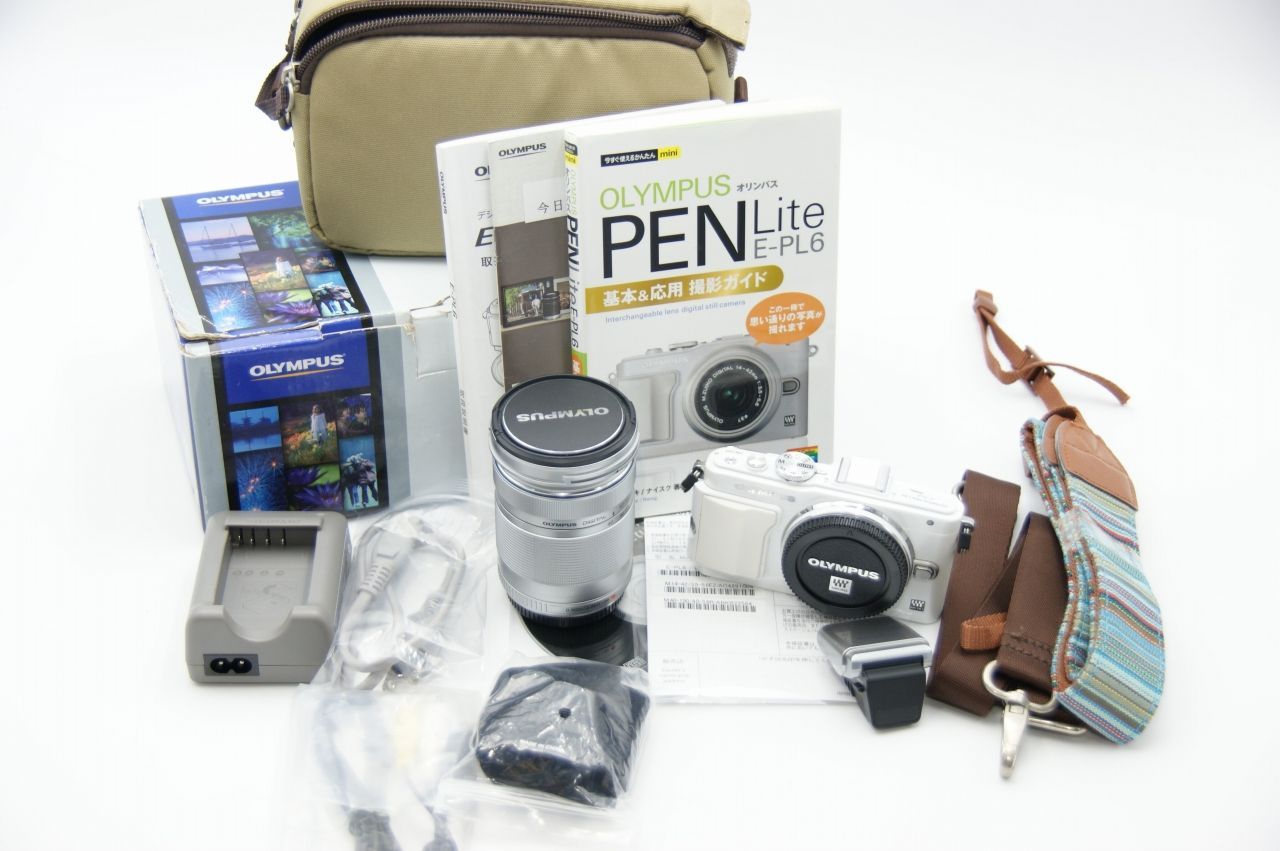 9012 美品 OLYMPUS PEN Lite E-PL6 おまけ色々