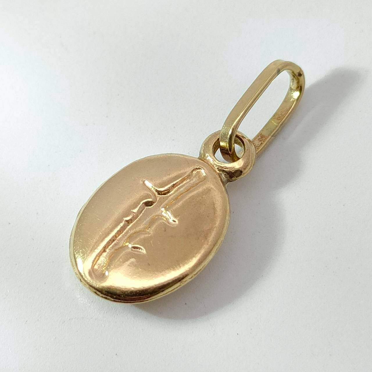 18金 K18 コーヒー豆デザイン ネックレストップ 男女兼用 0.99g C876