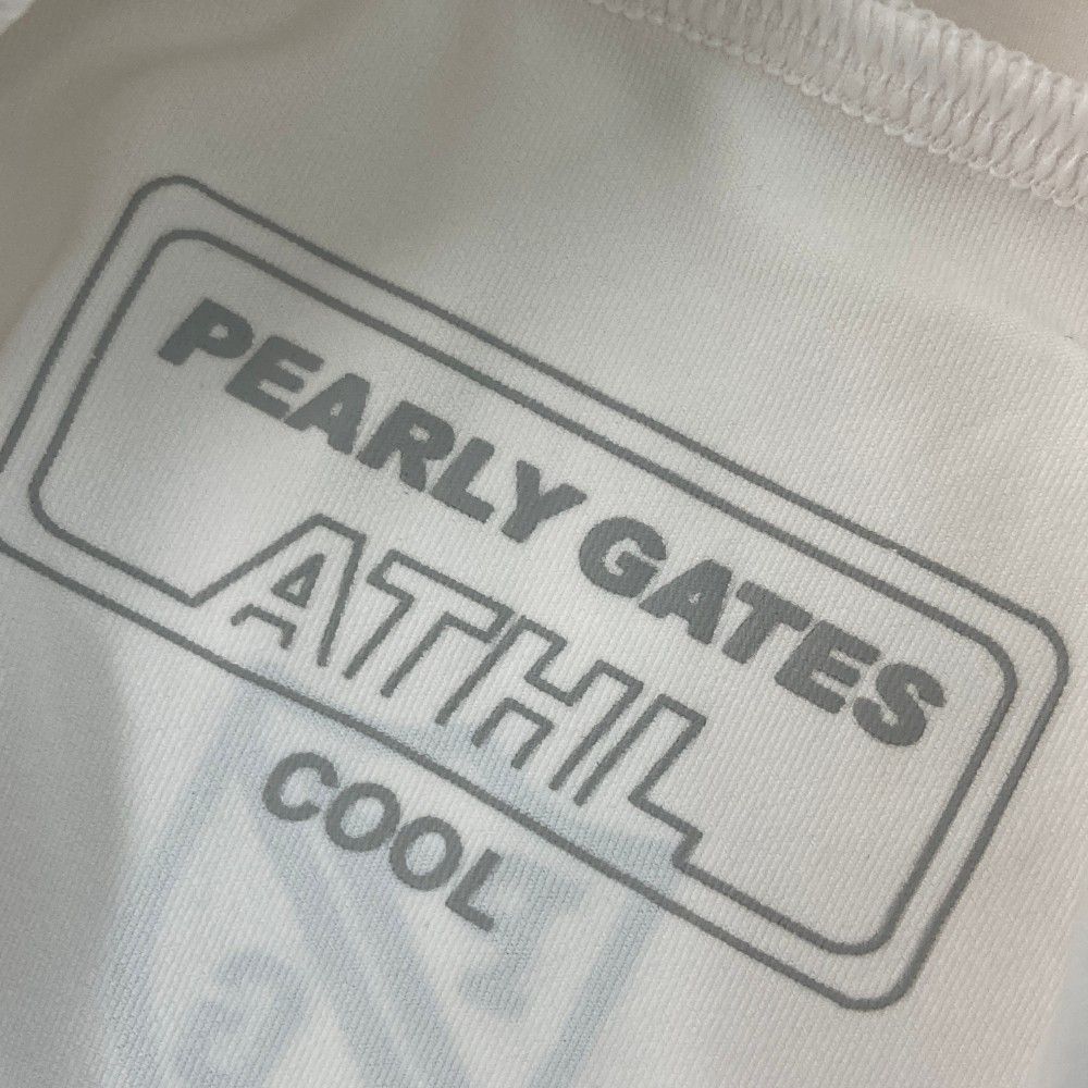 サイズ： PEARLY GATES パーリーゲイツ  ハイネック 長袖インナーTシャツ  ホワイト系 [240101430222] ゴルフウェア メンズ ストスト PEARLY GATES パーリーゲイツ 2024年 長袖ハイネックTシャツ