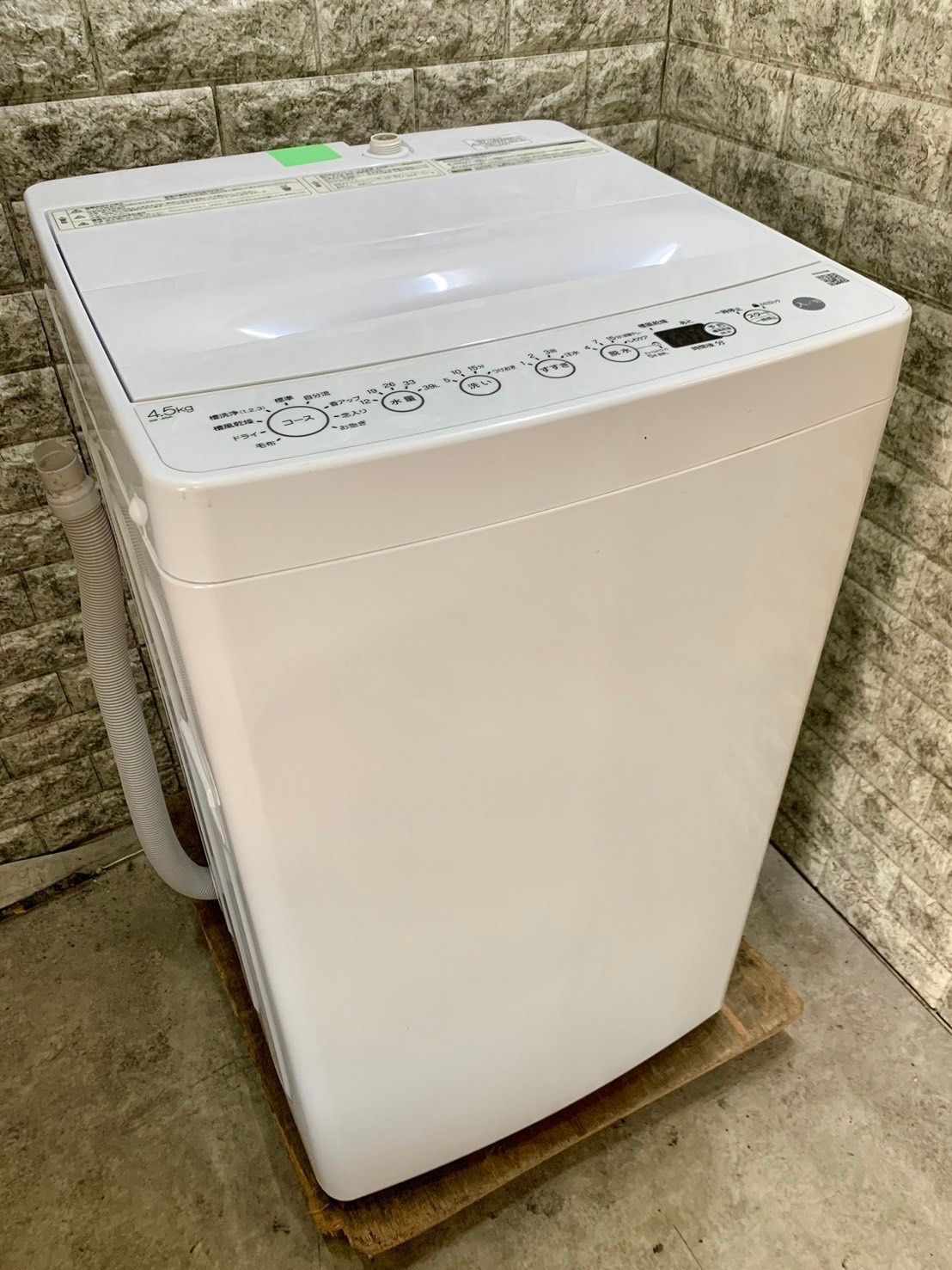 美品】大阪送料無料☆3か月保障付き☆洗濯機☆ハイアール☆4.5kg☆2020 