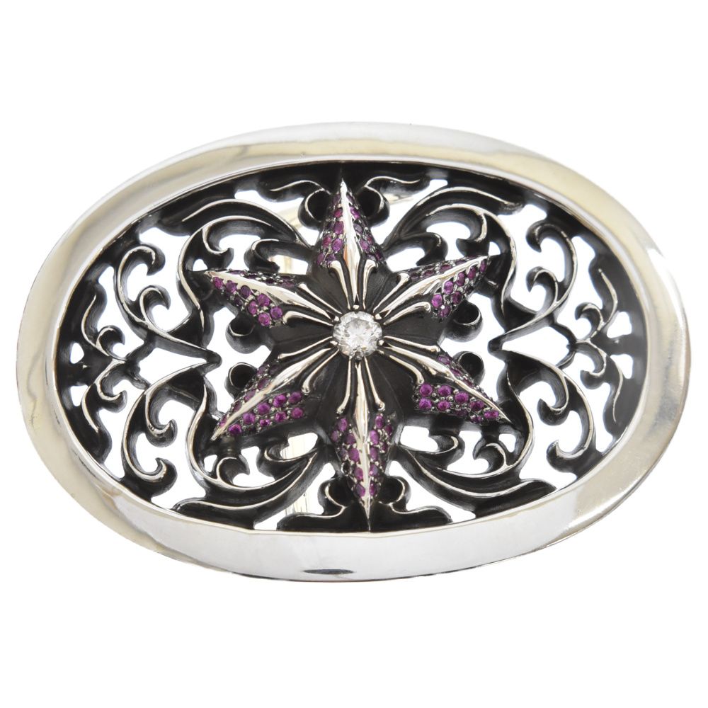 クロムハーツ BUCKL OVAL STAR1.5/1.5クラシックオーバルスター