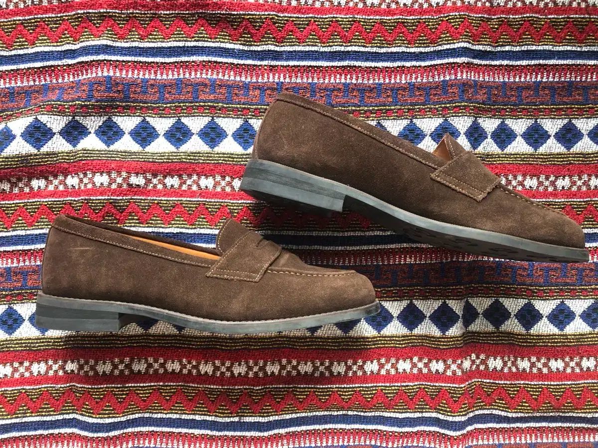 josepht スウェード ローファー ブラウン 260