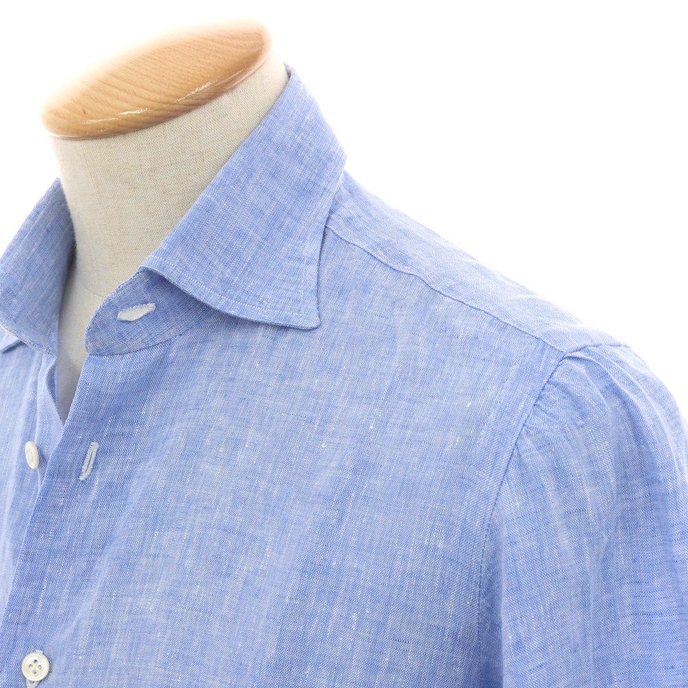 中古】ボリエッロ BORRIELLO リネン セミワイドカラー